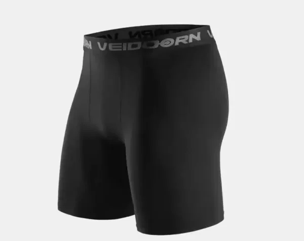 Black Short Length Rash guard Leggings